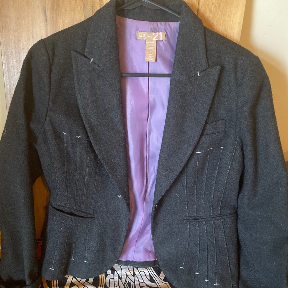 One-button Blazer